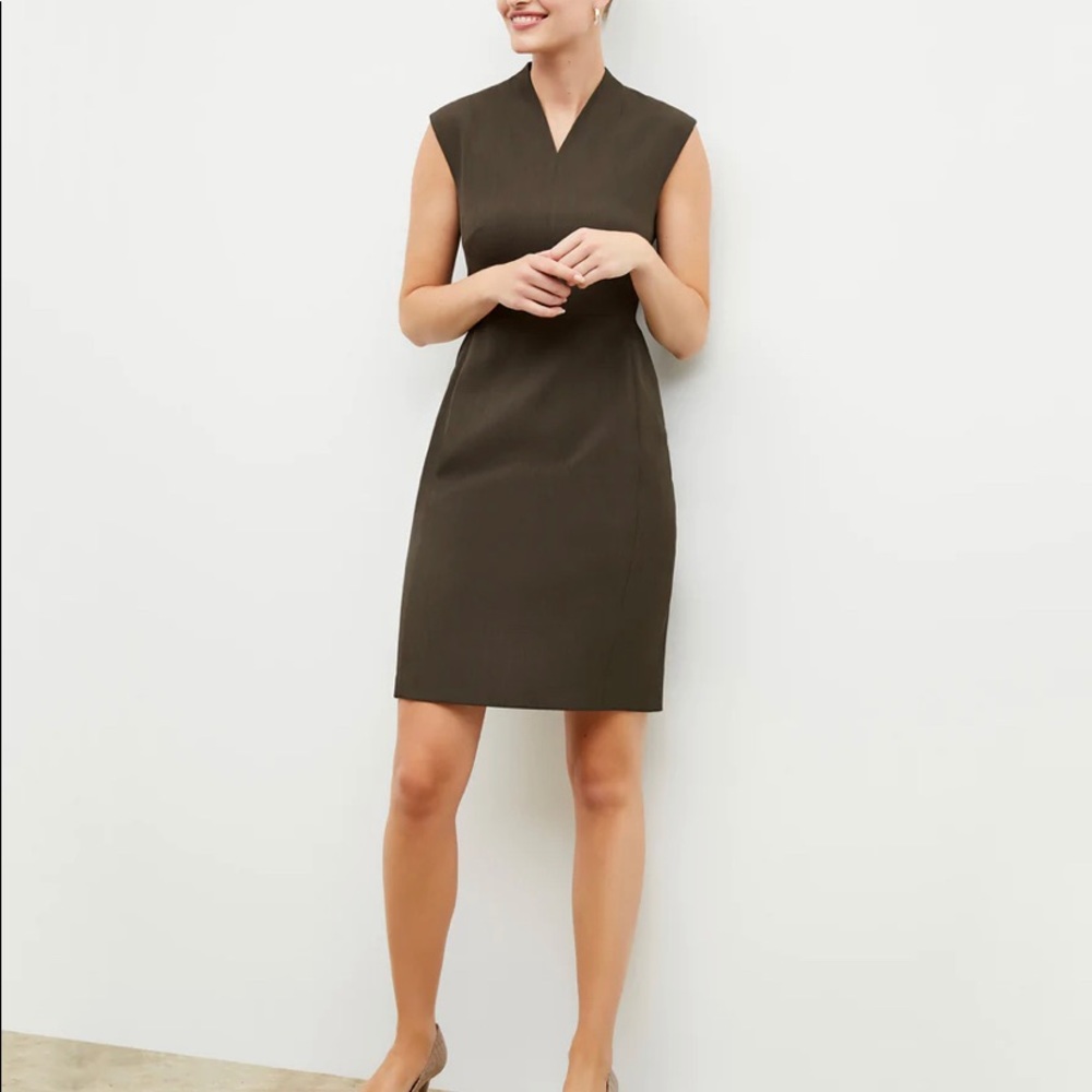 MM LaFleur Aditi Dress, Dark Green, Size 16